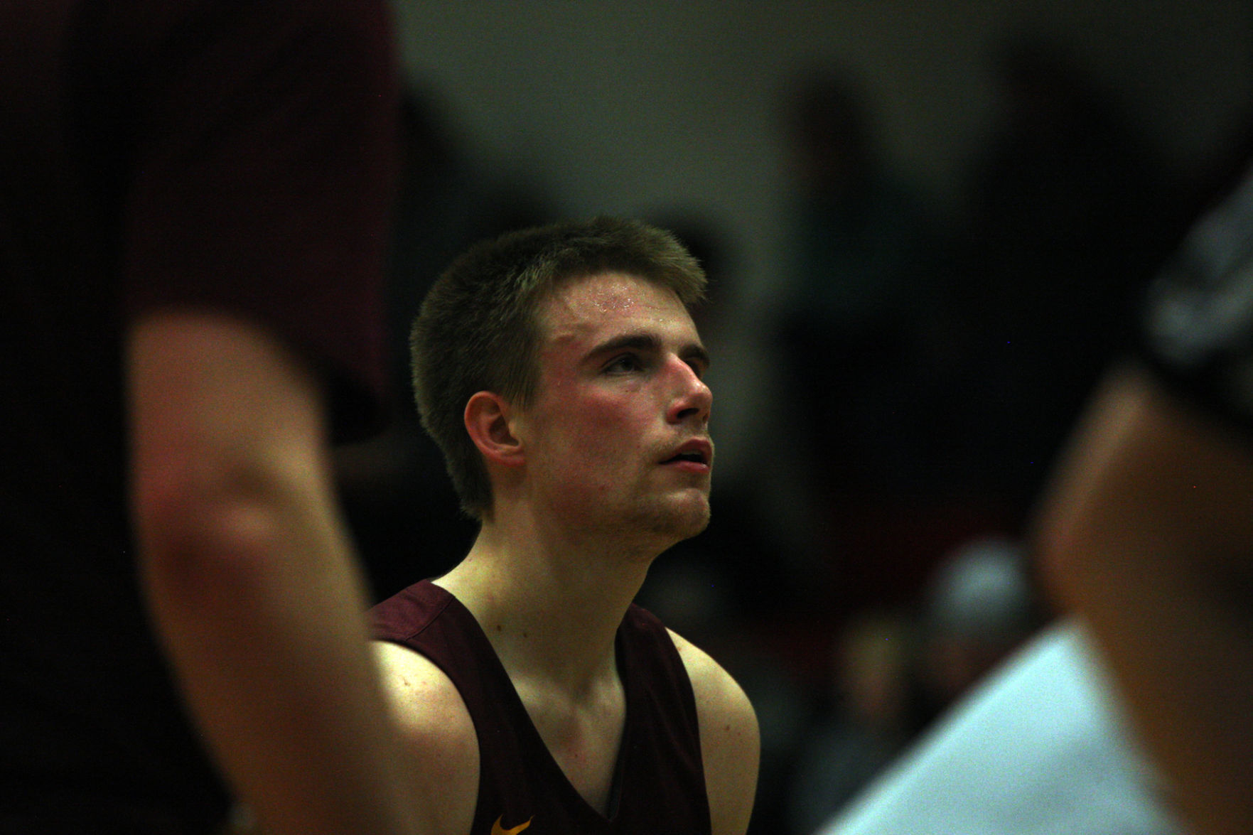 Adam Huse free throw